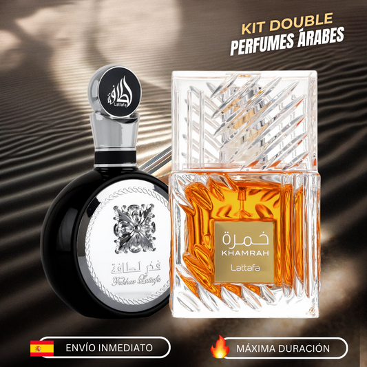 Kit Doble de Perfumes Árabes para Hombre | ¡Compra 1 y Llévate 2!