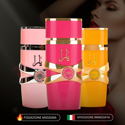 Pack Trio di Profumi Arabi Femminili | Yara Rosa + Yara Tous + Yara Candy