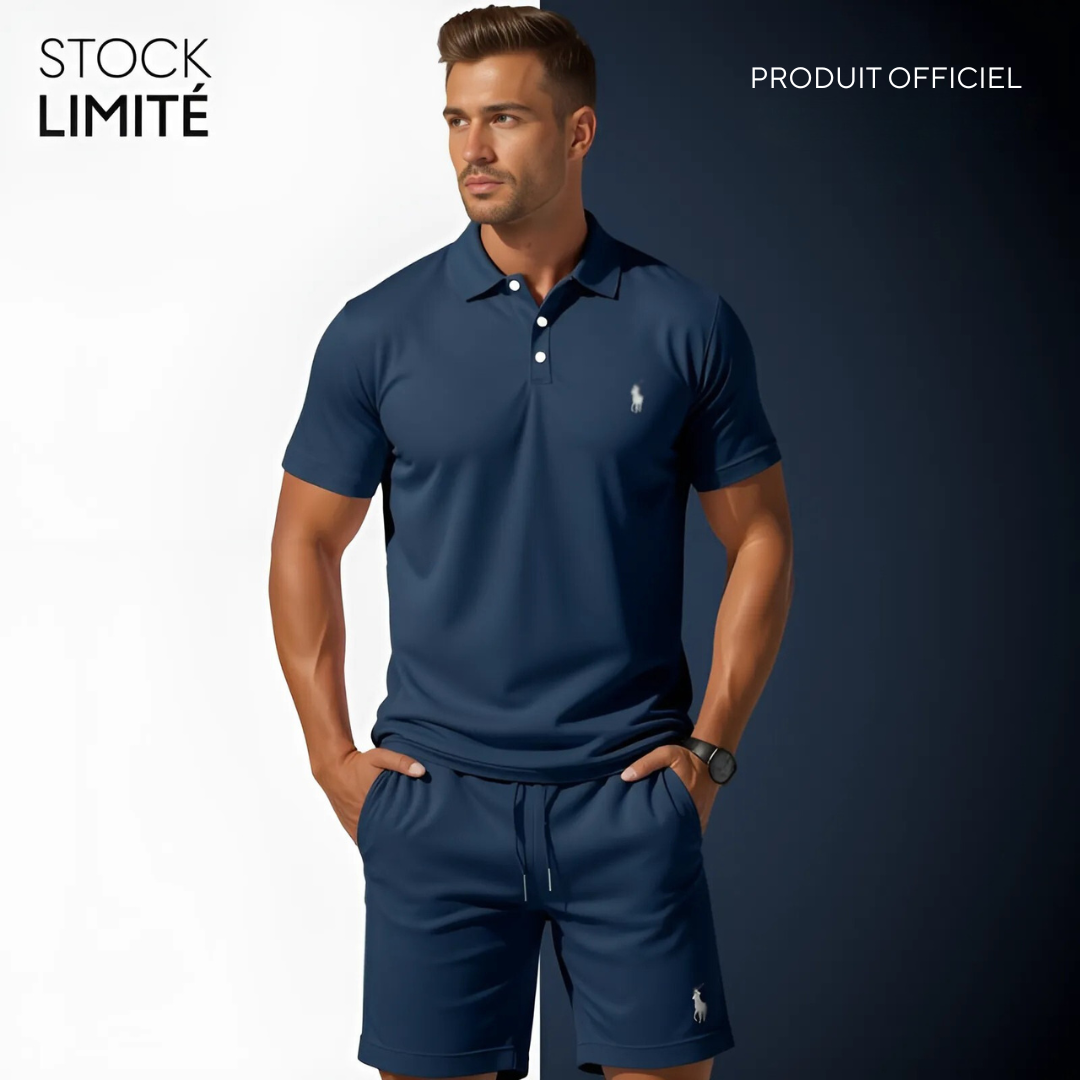 Ensemble Polo & Short Homme – R&L® | Édition Limitée